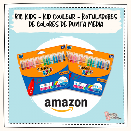 Rotuladores de Colores de Punta Media de BIC
