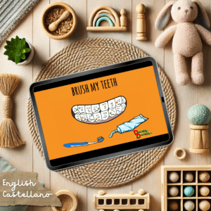 I Brush my Teeth Game - Me lavo los dientes - PowerPoint