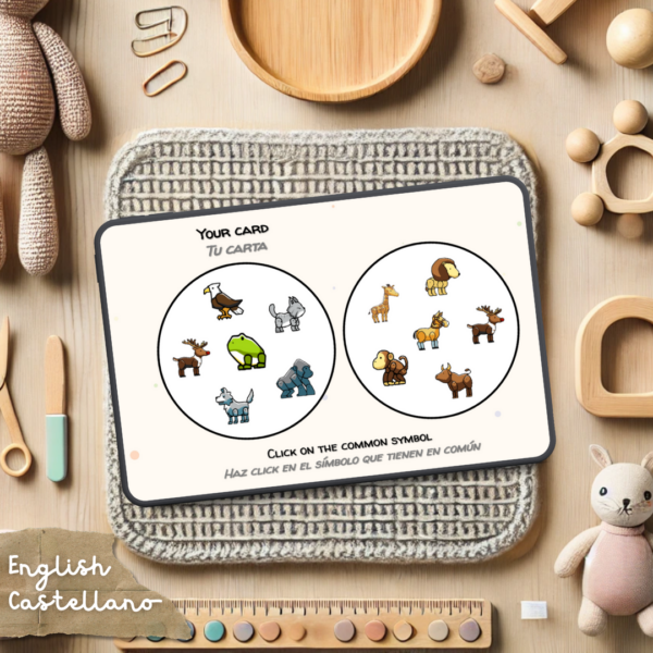 Spot it! Animals - Animales