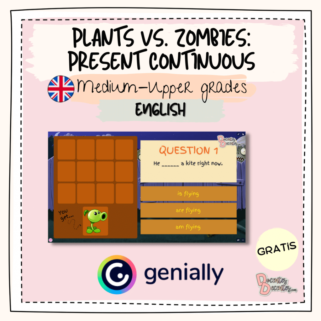 Plants vs. zombies_ present continuous