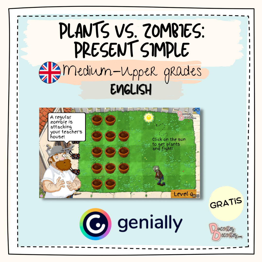 Plants vs. zombies_ present simple