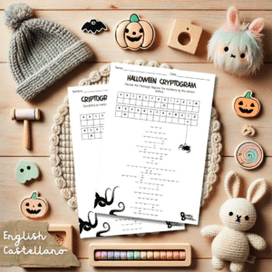 Criptograma de Halloween - Halloween Cryptogram