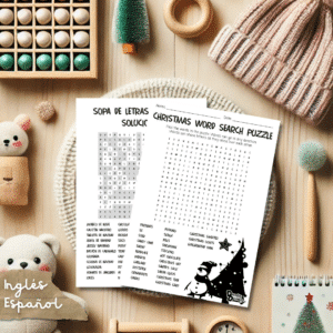 Sopa de letras de Navidad - Christmas Word Search