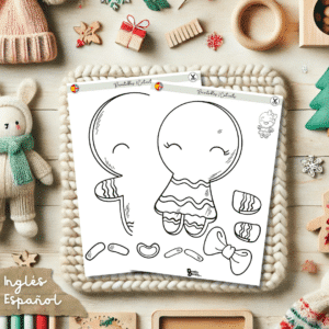 Crea un hombre de jengibre - Build a Gingerbread Man