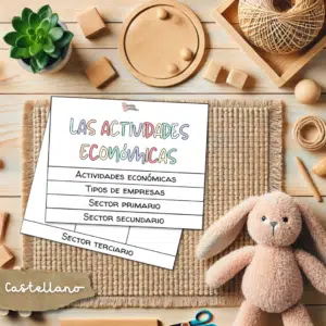 PLEGABLE de la actividad económica y sectores económicos