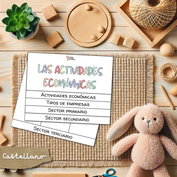 PLEGABLE de la actividad económica y sectores económicos