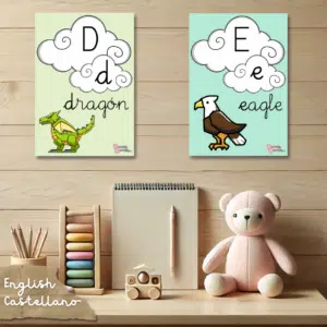Alphabet Posters - Pósteres del abecedario (Eng/Esp)