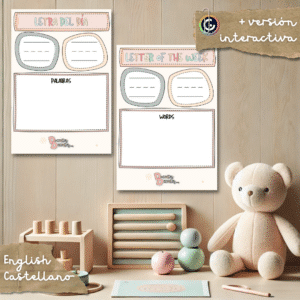 Letter of the week - Letra de la semana