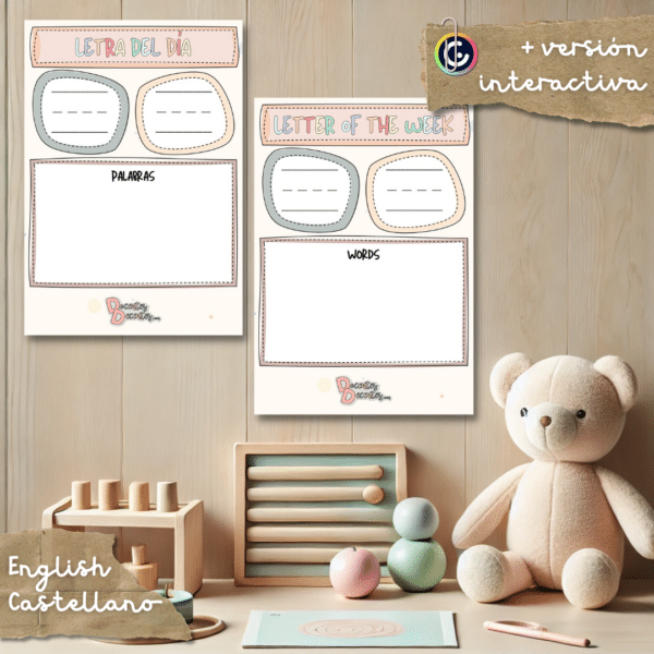 Letter of the week - Letra de la semana