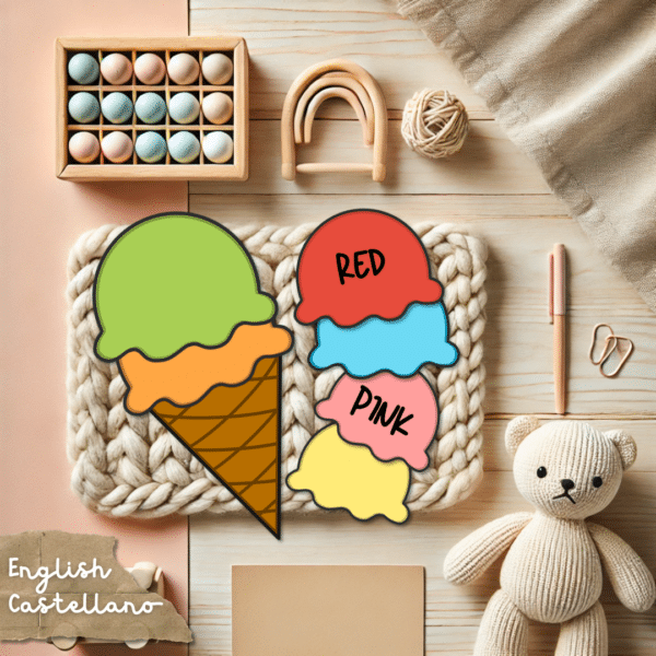 Ice Cream Colour GAME - Helados de colores