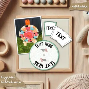 IKEA Wheel EDITABLE templates - Plantillas editables