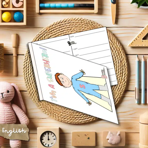 Can & Can't Drop-Down Worksheet - I'm a superhero!