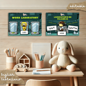 EDITABLE Word Laboratory - Laboratorio de palabras