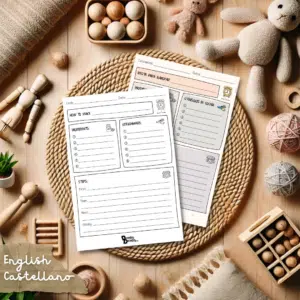 Plantilla para receta - Recipe template