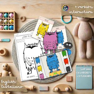 Colour Monster Activity Pack - Pack del Monstruo de Colores (Eng/Esp)