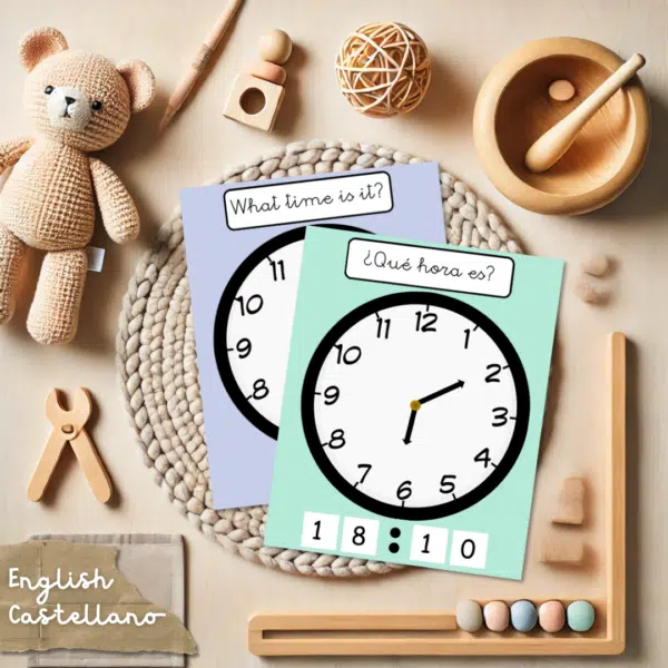 What time is it - Qué hora es