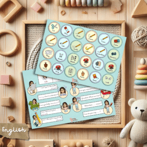Class Verbs & Questions Crib Sheets