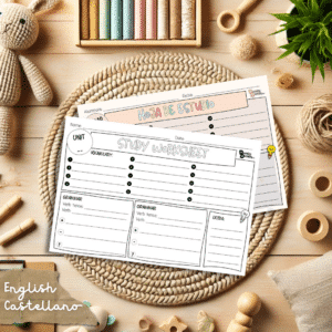 Study Worksheet - Hoja de estudio