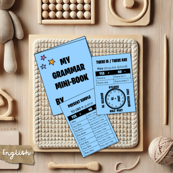 Verb Tenses Mini Book