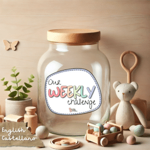 El reto semanal ETIQUETA - Our weekly challenge LABEL